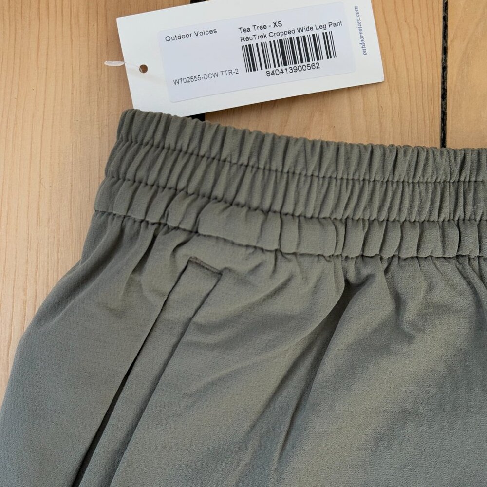 Outdoor Voices Rec Trek Cropped Wide Leg Pant - Picture 2 of 2